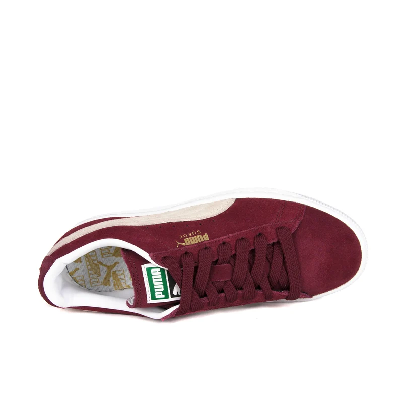 Deportiva serraje burdeos SUEDE Puma