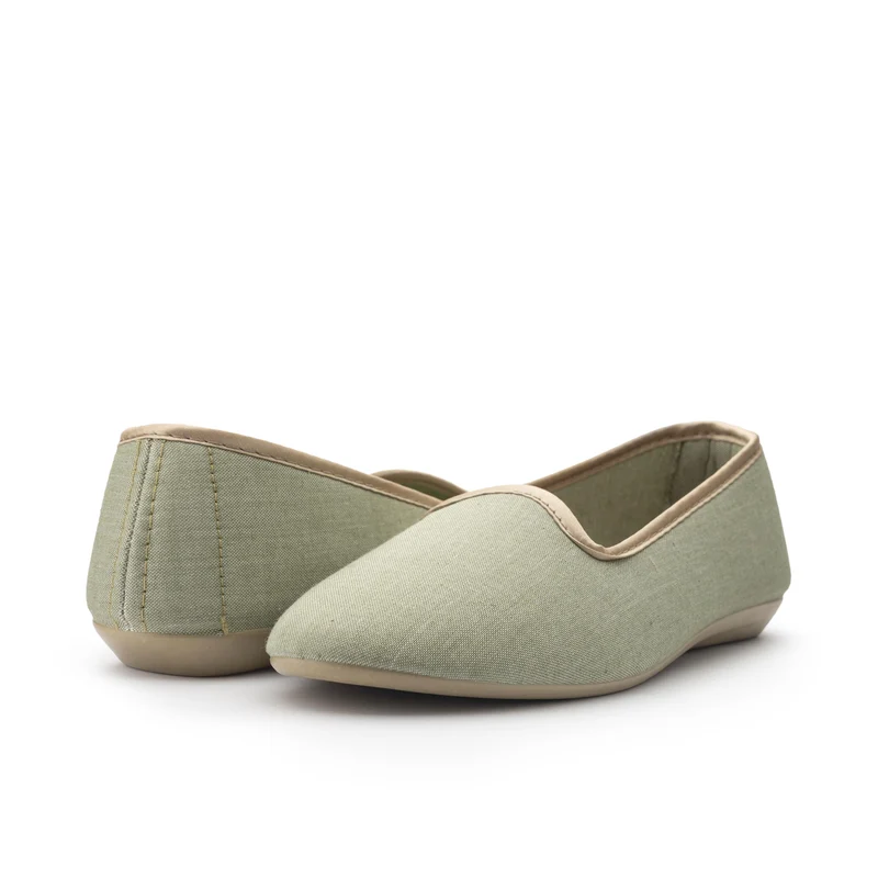 Zapatilla casa kaki 10727 Norteñas