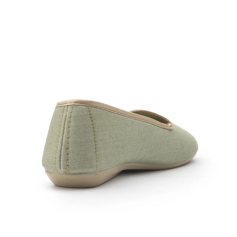 Zapatilla casa kaki 10727 Norteñas