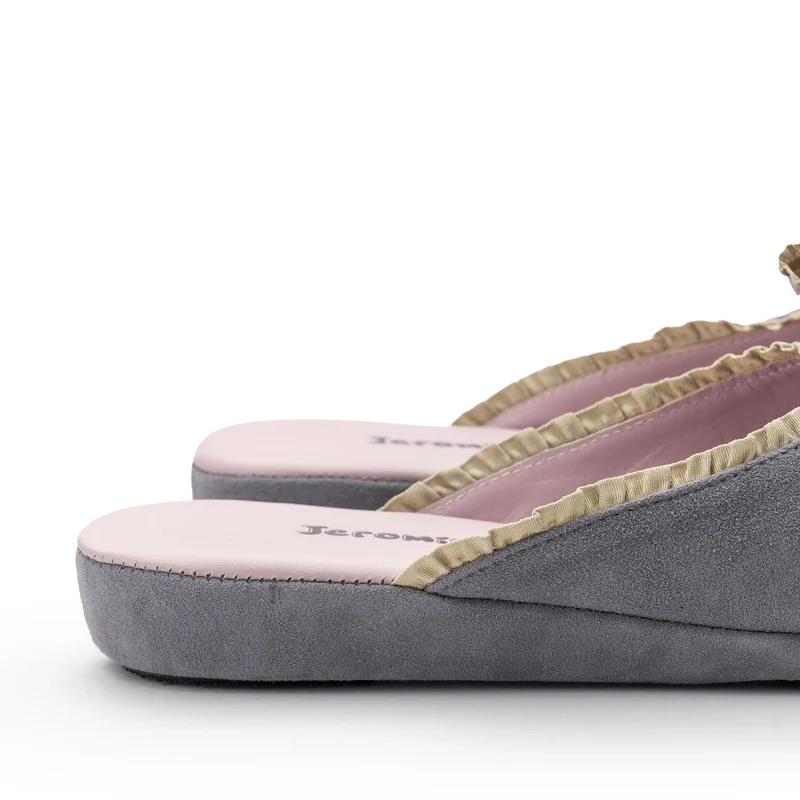 Zapatilla casa gris medio 15583 Homers