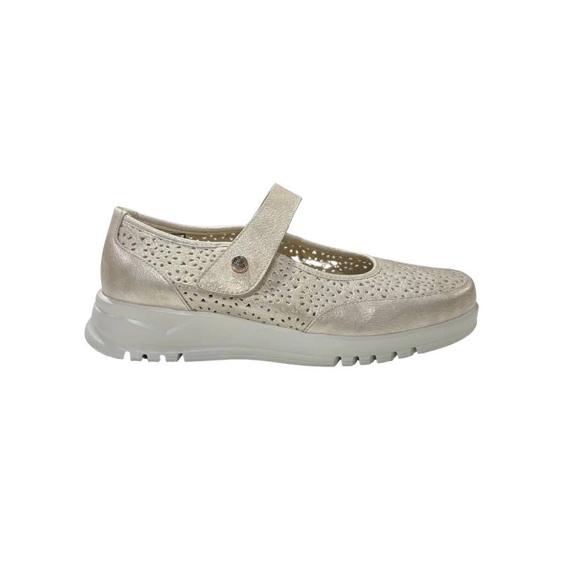 MUJER MOCASIN MERCEDES CON PICADOS