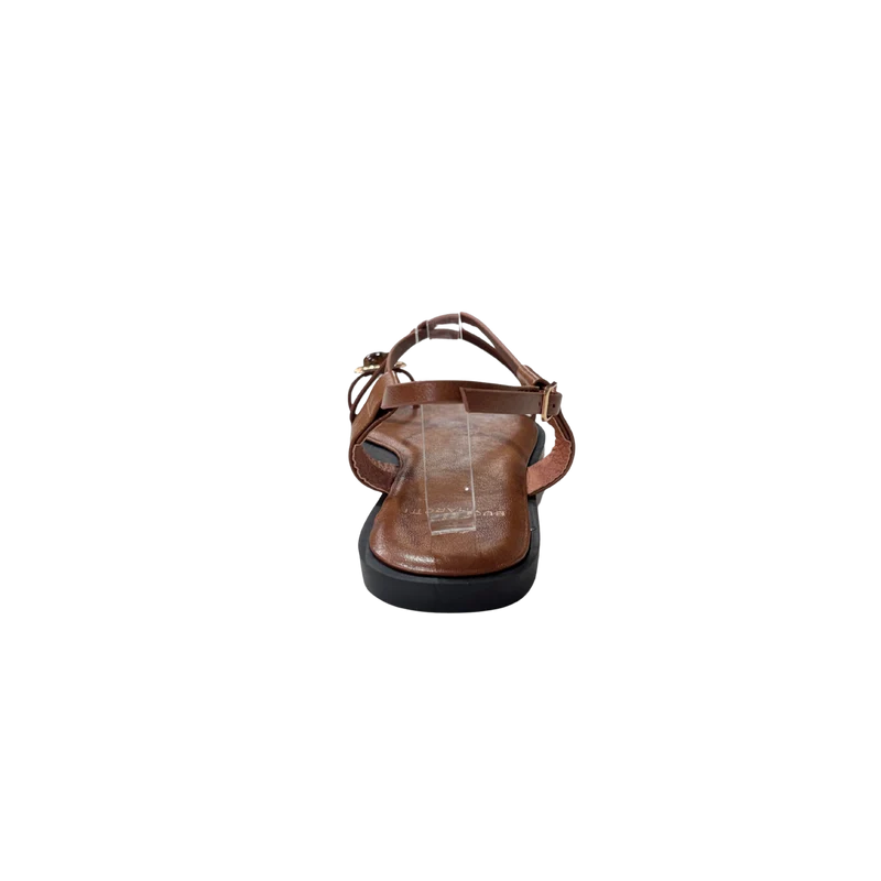 MUJER SANDALIA PLANA LYRA BEIGE