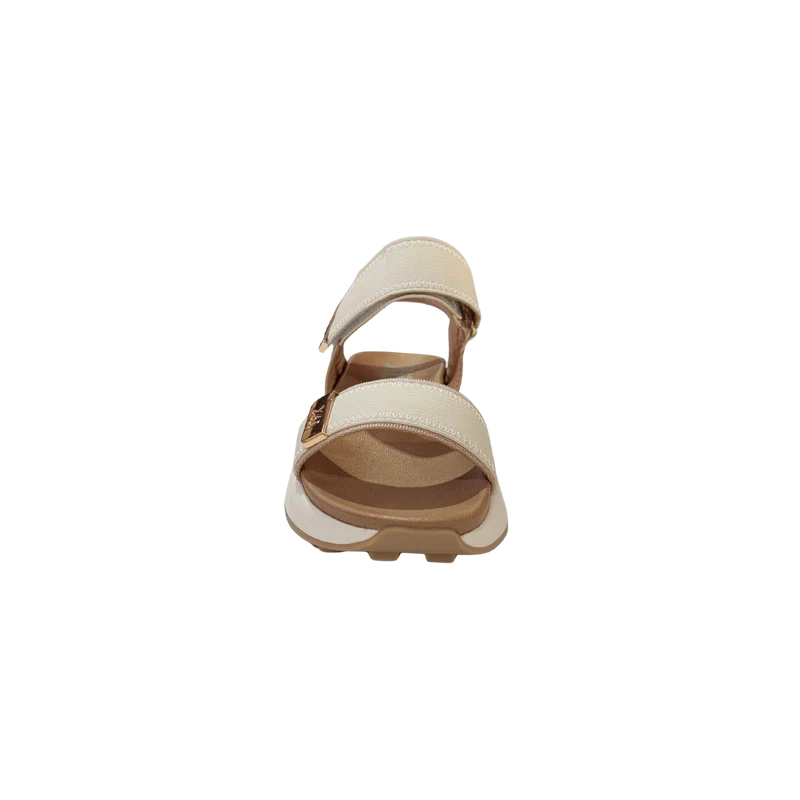 MUJER SANDALIA AURA BEIGE