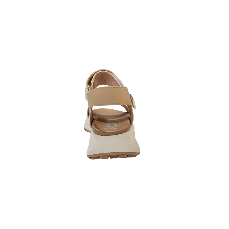 MUJER SANDALIA AURA BEIGE