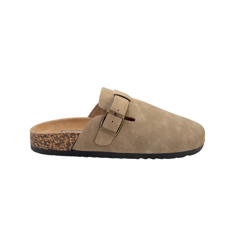 HOMBRE SANDALIA ZUECO HOMBRE DAKAR TAUPE
