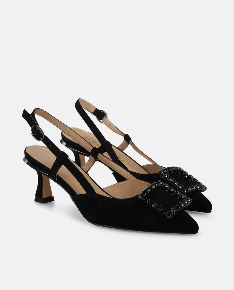 ZAPATO TACÓN BAJO ADORNO