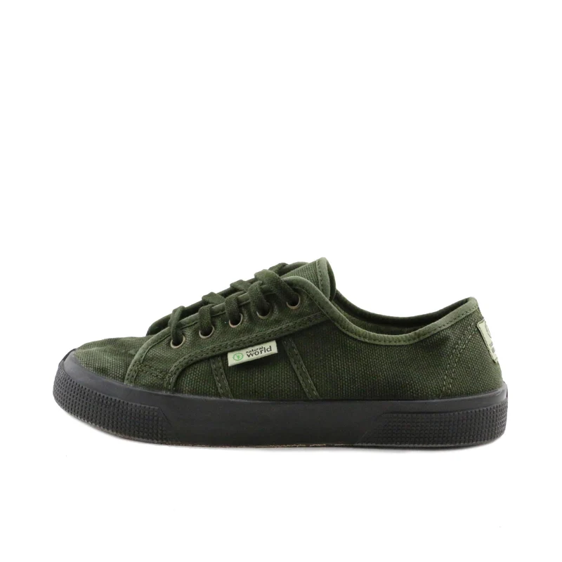 Zapatilla kaki lavado 2901 Natural World