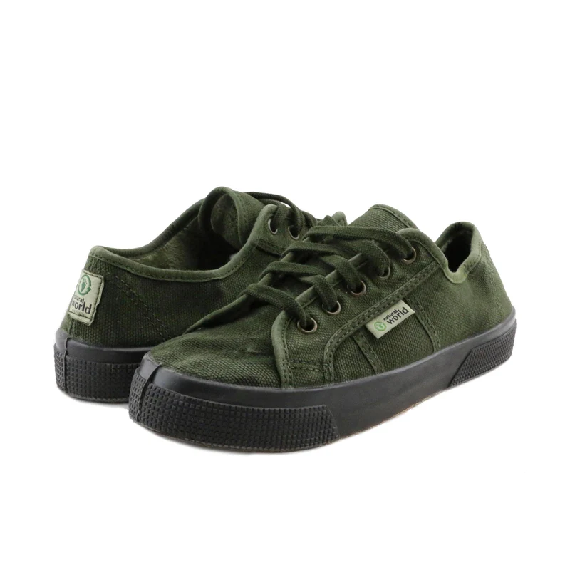 Zapatilla kaki lavado 2901 Natural World