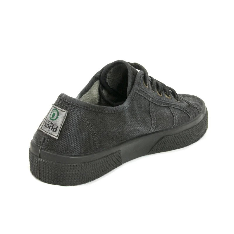 Zapatilla negro lavado 2901 Natural World