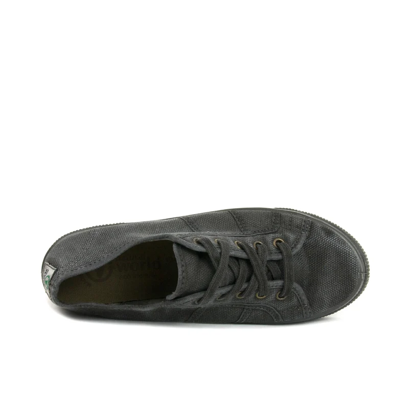 Zapatilla negro lavado 2901 Natural World