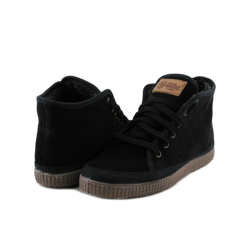 Bota serraje negro 528 Natural World