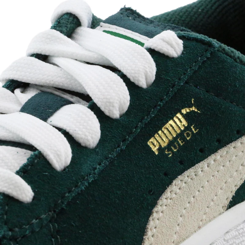 Deportiva serraje verde SUEDE Puma