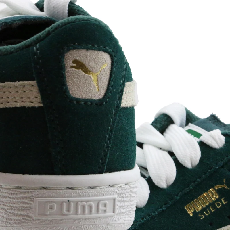 Deportiva serraje verde SUEDE Puma