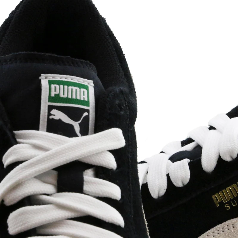 Deportiva serraje negro SUEDE Puma