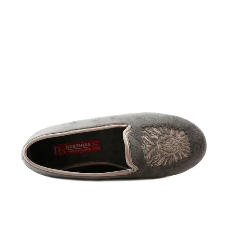 Zapatilla casa gris 798025 Norteñas