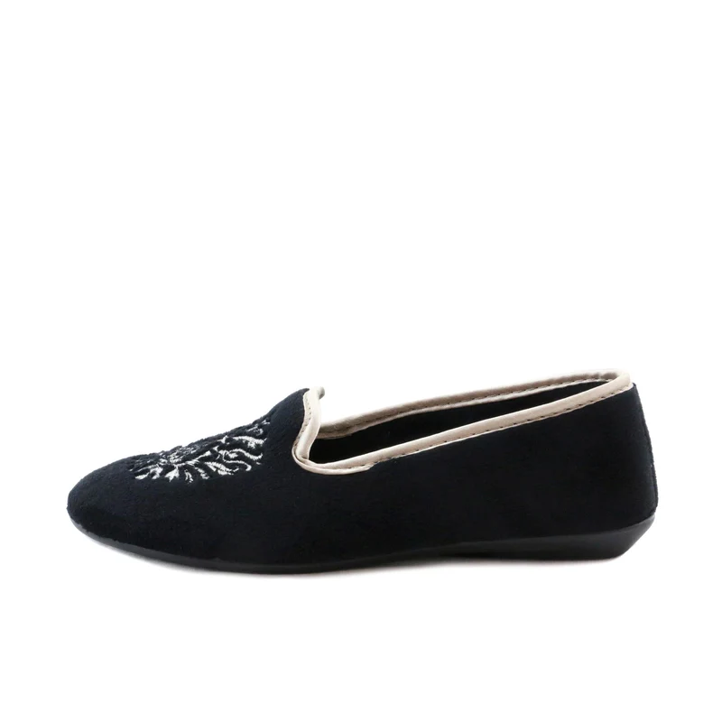 Zapatilla casa negra 798025 Norteñas