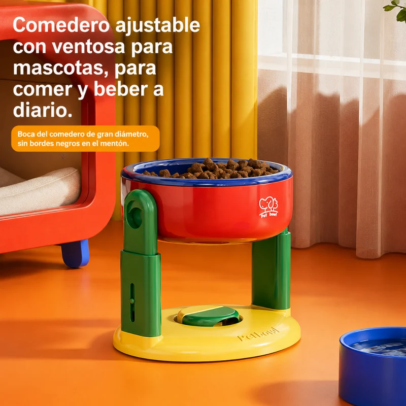 Miomu Comedero Elevado para Mascotas