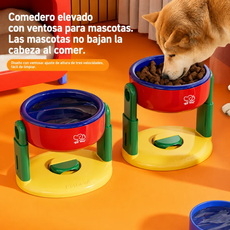 Miomu Comedero Elevado para Mascotas