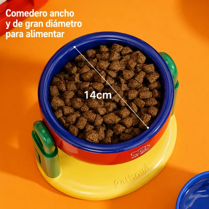 Miomu Comedero Elevado para Mascotas