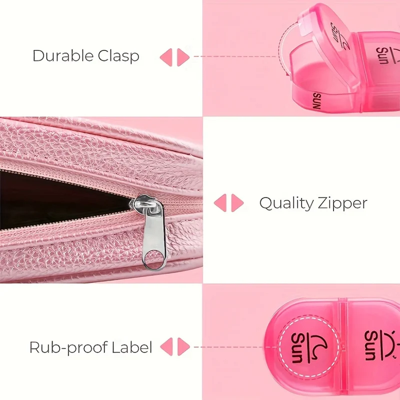 Miomu Estuche Pastillero Compacto
