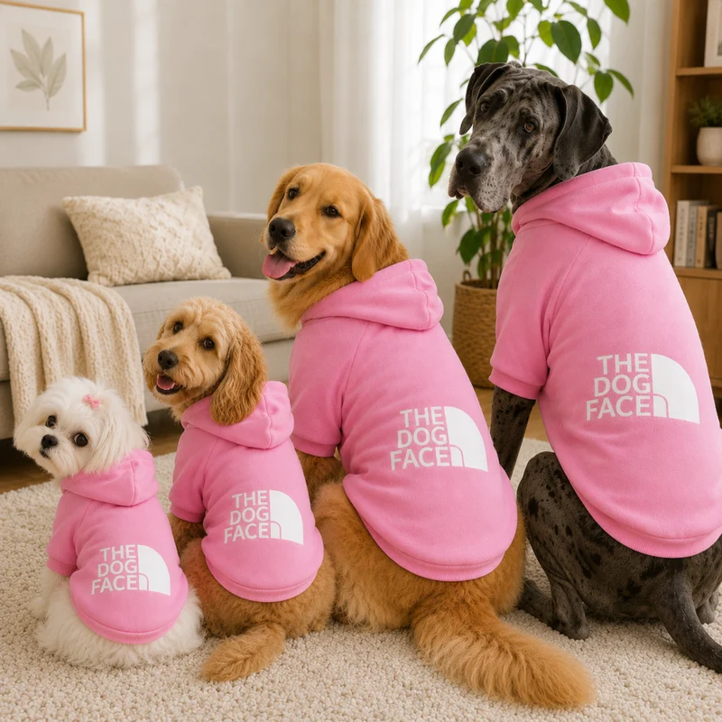 Miomu Sudadera para Perro Rosa