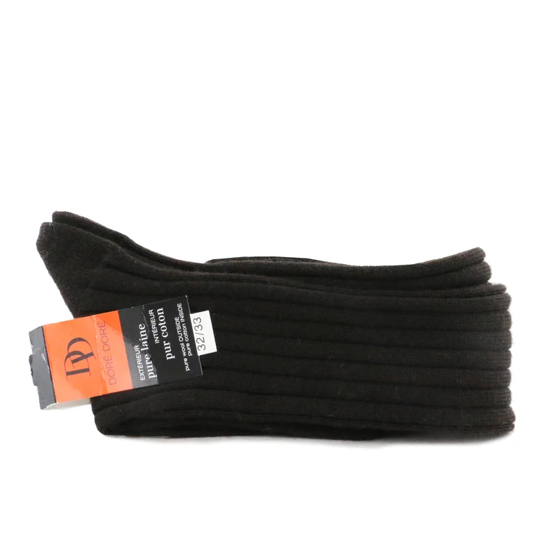Calcetín alto marrón oscuro 675015 Doré Doré