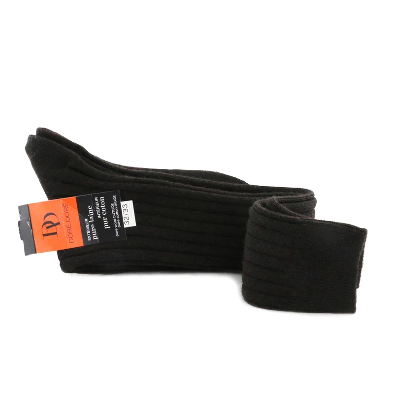Calcetín alto marrón oscuro 675015 Doré Doré