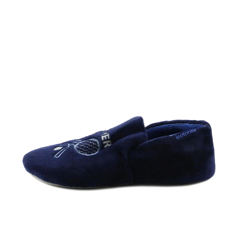 Zapatilla casa azul 99376 Isotoner