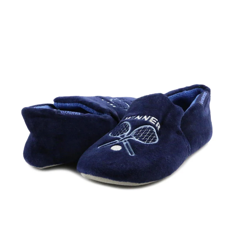 Zapatilla casa azul 99376 Isotoner