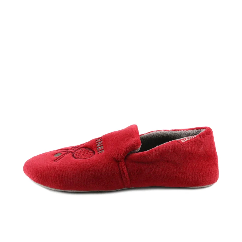 Zapatilla casa roja 99376 Isotoner