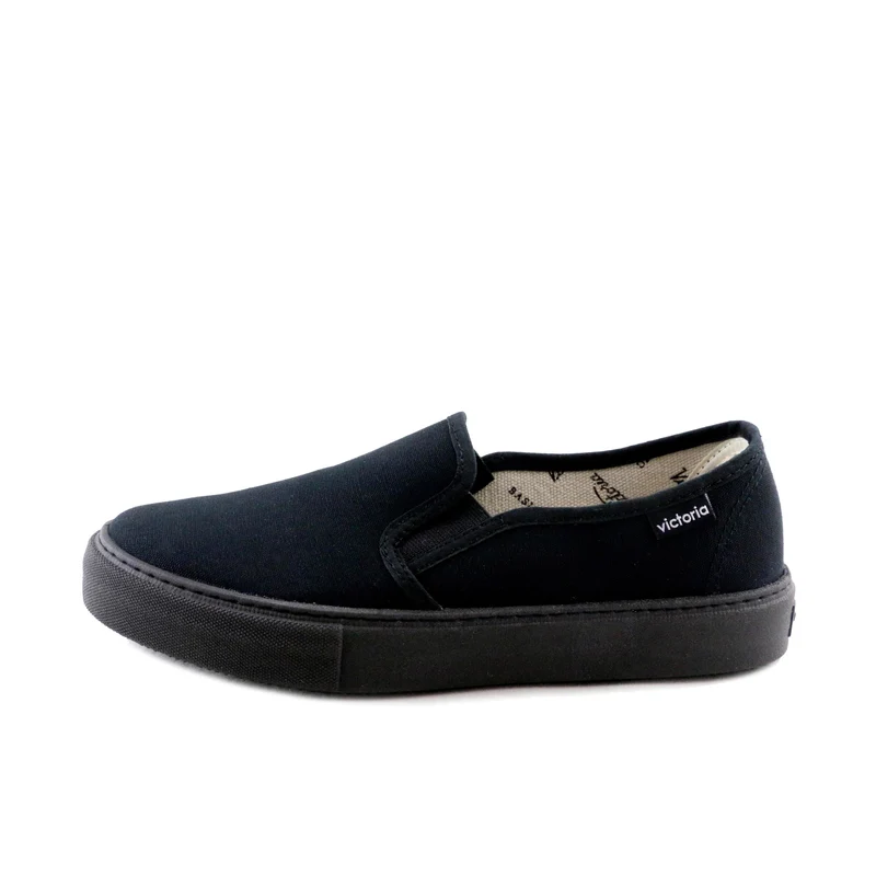 Zapatilla negra 25015 Victoria