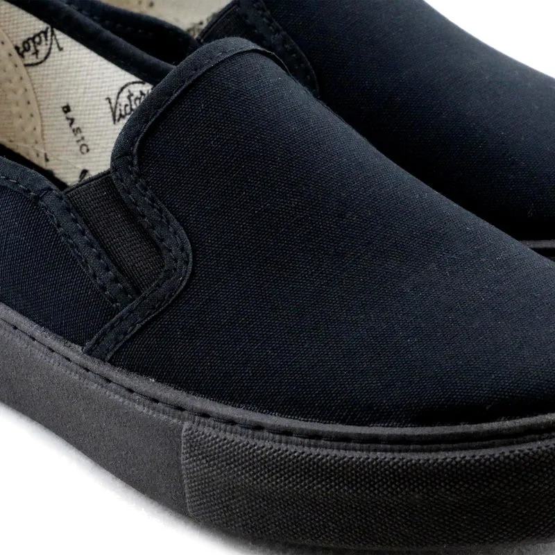 Zapatilla negra 25015 Victoria