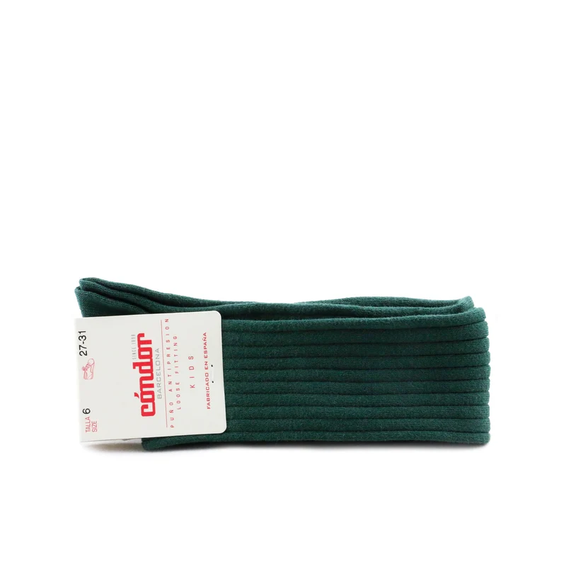 Calcetín alto verde 20162 Cóndor