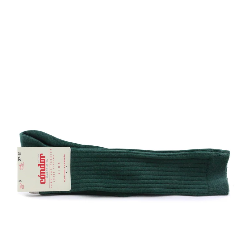 Calcetín alto verde 20162 Cóndor