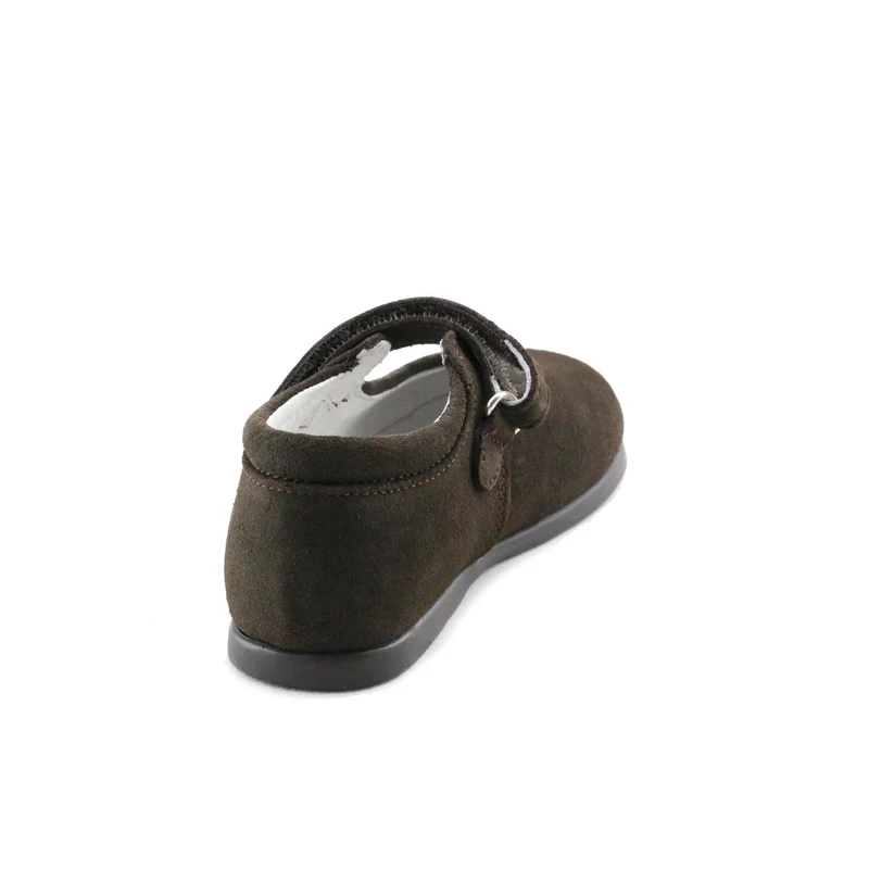 Mercedita serraje marrón 10303 Jeromín