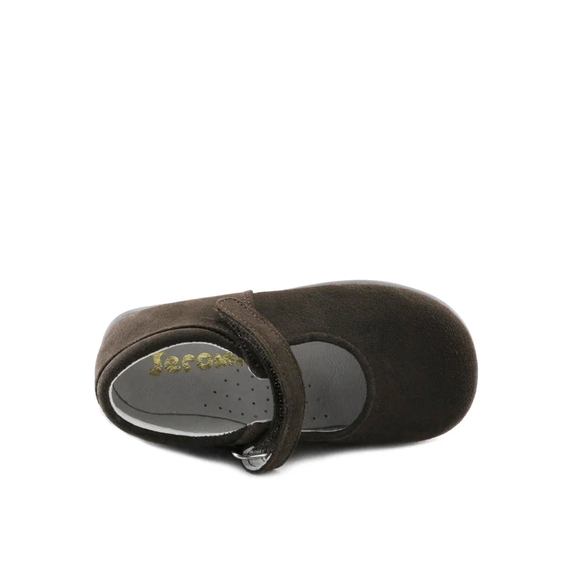 Mercedita serraje marrón 10303 Jeromín