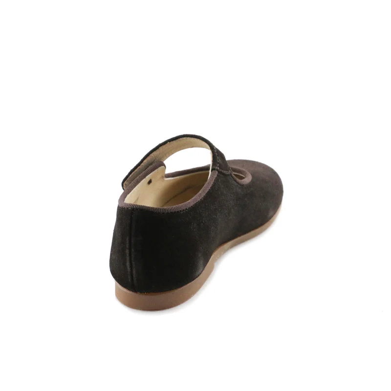 Mercedita serraje marrón 3501 Jeromín
