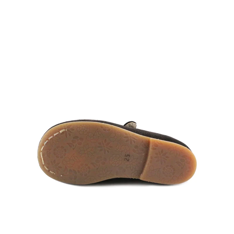 Mercedita serraje marrón 3501 Jeromín