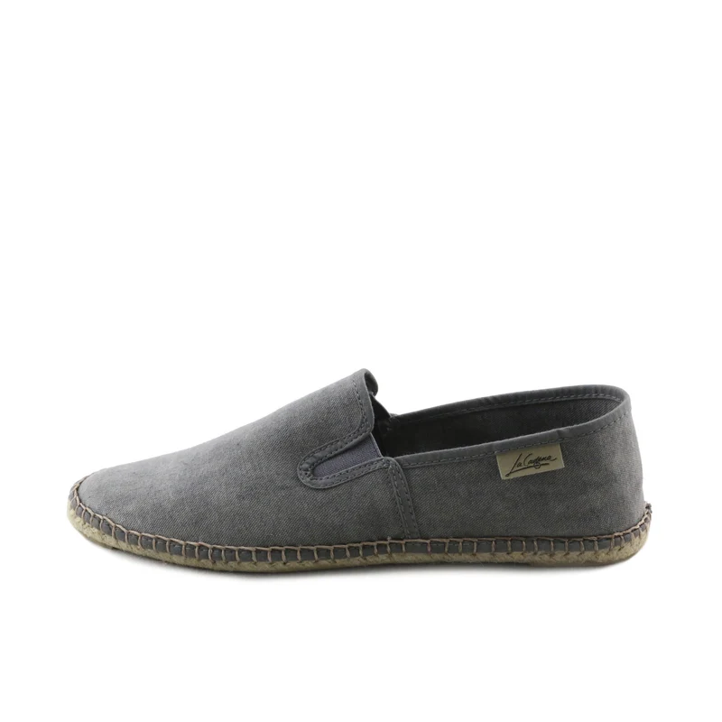 Alpargata gris lavado 16066 La Cadena