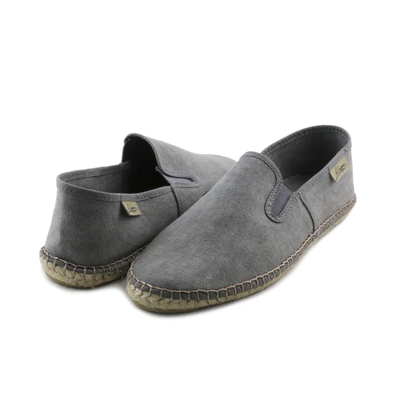 Alpargata gris lavado 16066 La Cadena