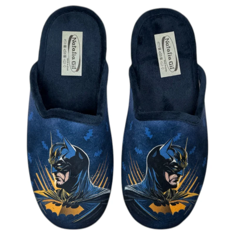 Zapatillas de Casa Natalia Gil Batman 6066 Marino