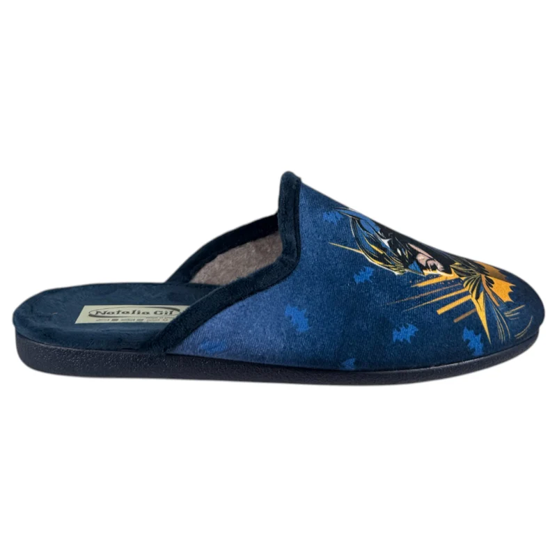 Zapatillas de Casa Natalia Gil Batman 6066 Marino