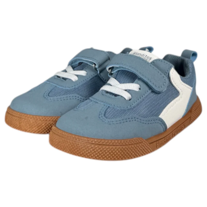 Zapatillas Respetuosas Blanditos Flash Azul