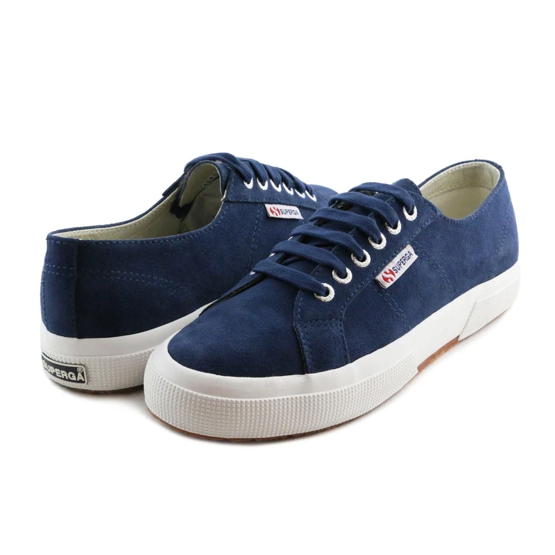 Zapatilla serraje azulón 2750SUEU Superga