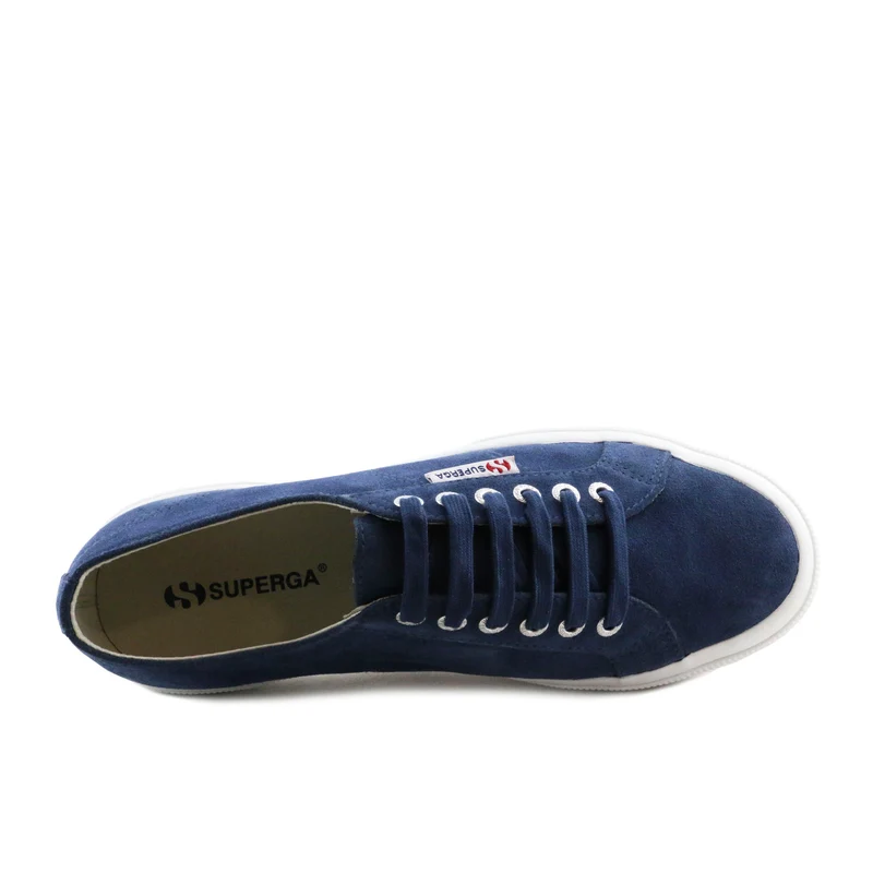 Zapatilla serraje azulón 2750SUEU Superga