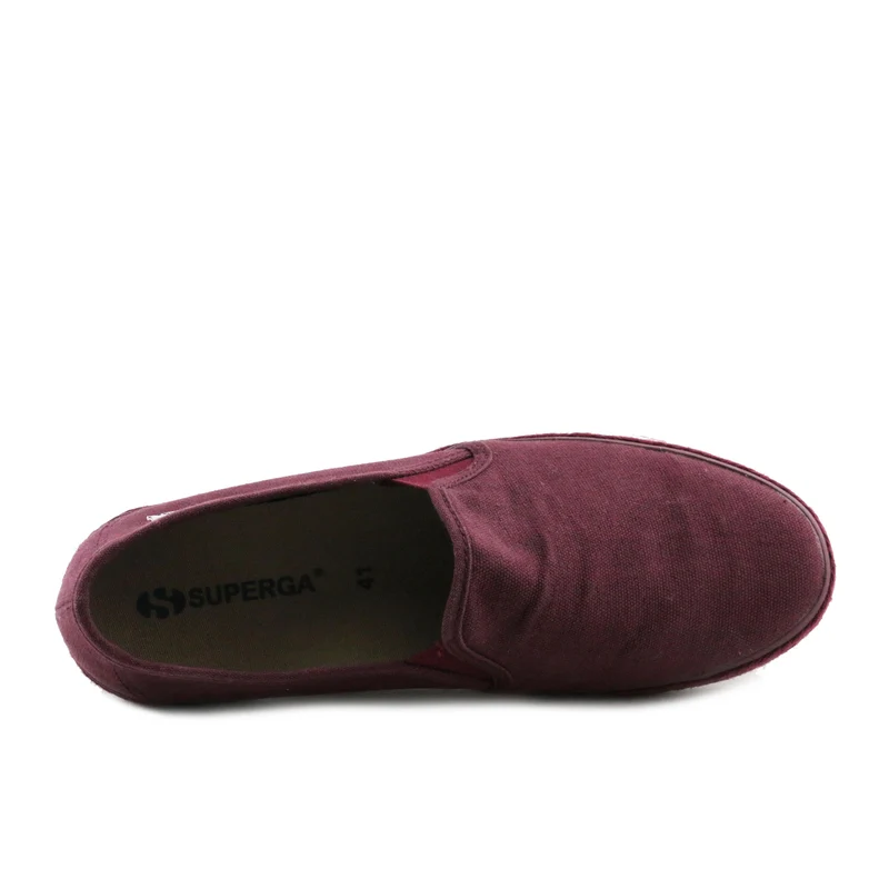 Zapatilla burdeos 2191COTUS Superga