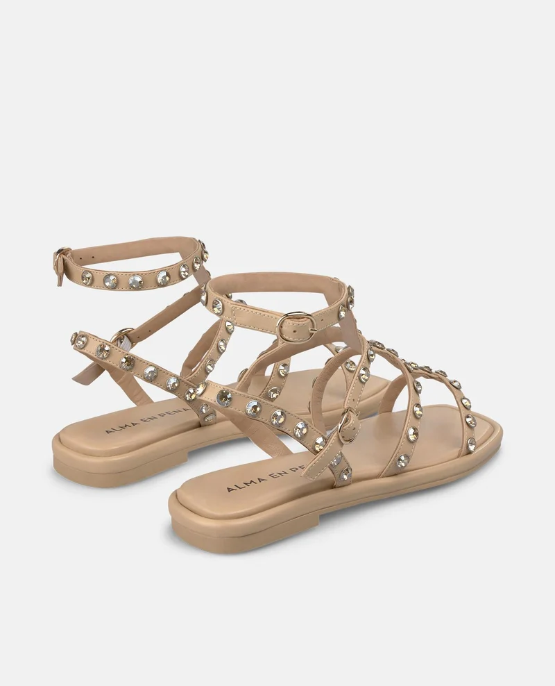 SANDALIA GRIEGA TACHAS