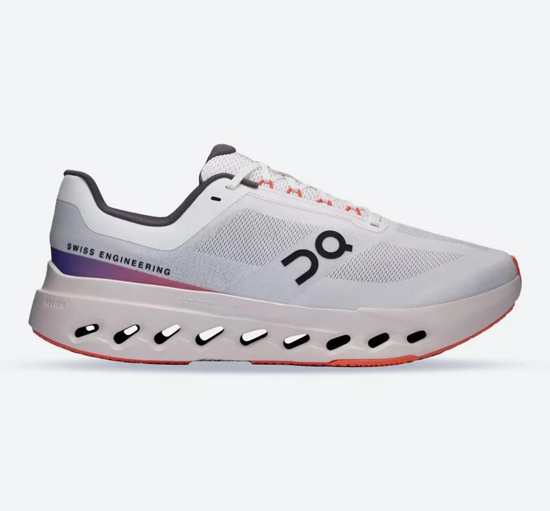 Zapatillas de running Cloudsurfer Next Wide para mujer, de corte ancho, color blanco/llama