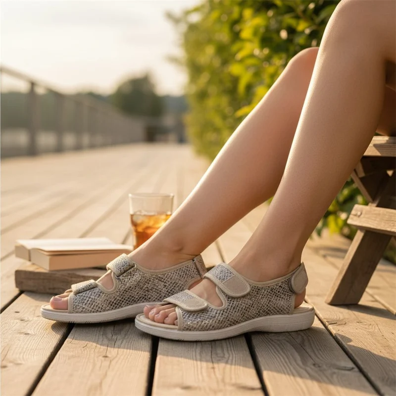 Sandalias Selquir Rejilla Anaconda 81199 Beig