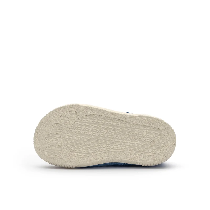 Zapatilla barefoot azul tejano 450777 Cienta